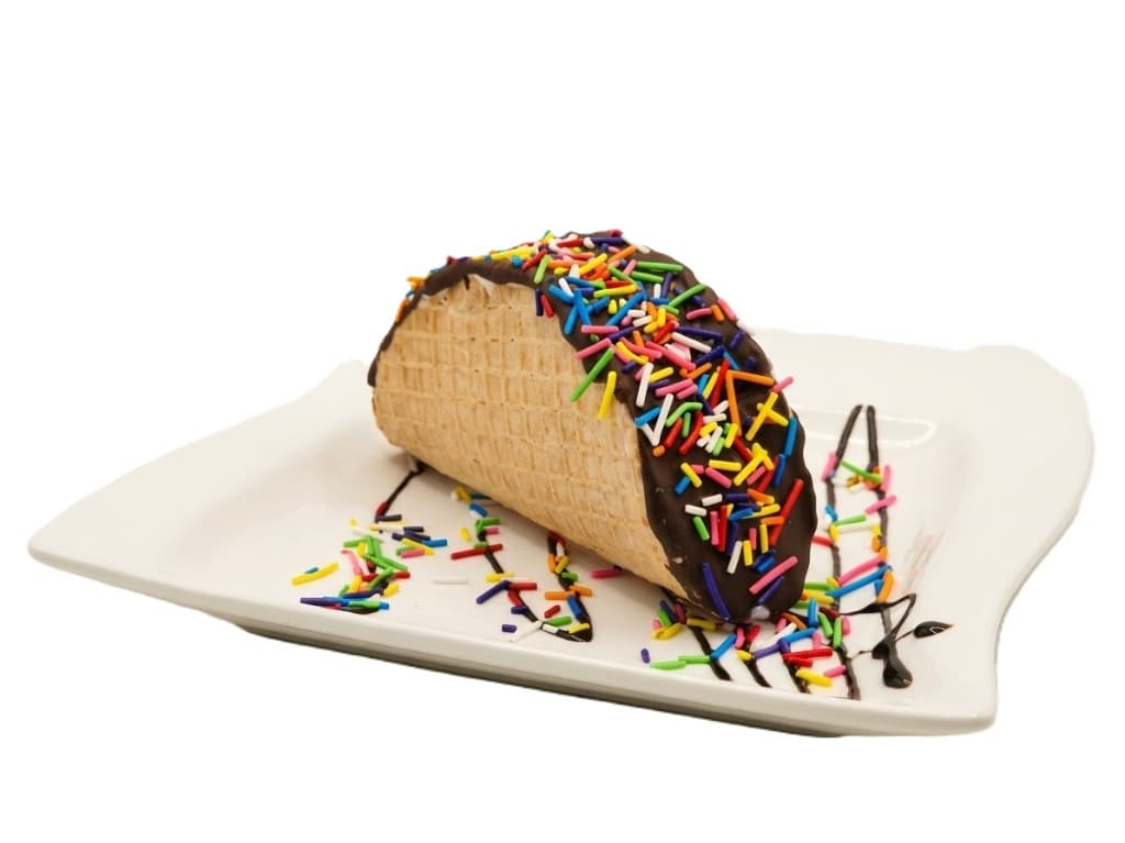 Ice Cream Taco Sandwich | Handcrafted Ice Cream Taco Dessert Kampala - Frozen Basket